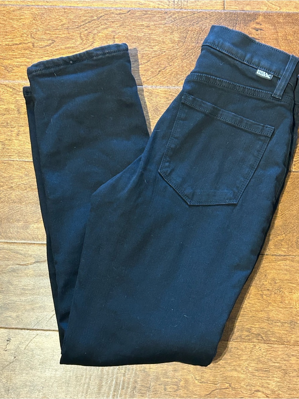Eddie Bauer Womens Venture Stretch Fleece Lined Jean Size 2 Petite Black